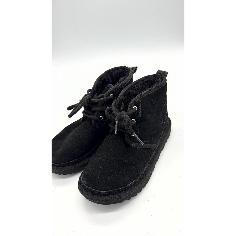 UGG Neumel II Boot Shoe Sneaker Black Unisex US Size 1 Great Condition